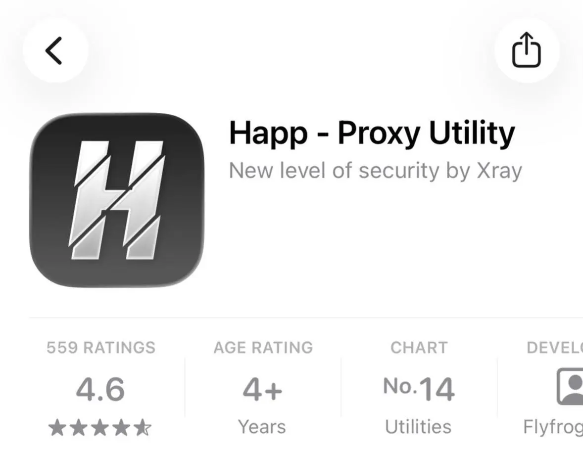 В российской версии App Store пропало приложение Happ — Proxy Utility Plus, предназначенное для обхода интернет‑блокировок. При переходе по прямой ссылке пользователи видят сообщение о недоступности в регионе. Ранее по требованию надзорных органов была удалена базовая версия, а отчёты Apple фиксируют резкий рост числа удалений приложений по запросам властей в 2025 году.