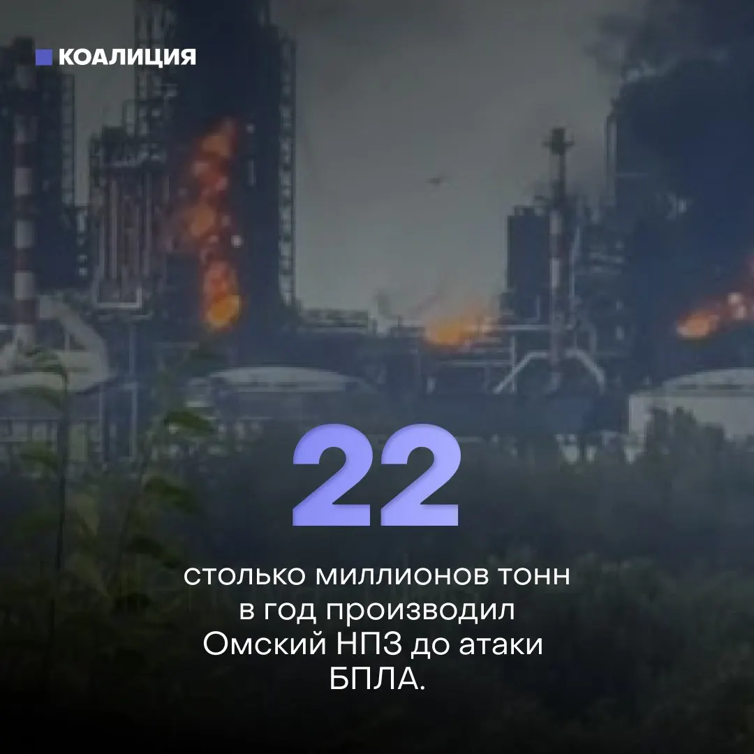 Ночью беспилотники атаковали Афипский нефтеперерабатывающий завод на Кубани: на предприятии начался пожар, обломки повредили как минимум 16 строений в округе, пострадал один человек. Это четвёртая атака на завод с начала 2026 года; за последние шесть месяцев по нефтяным объектам нанесено 142 удара — столько же, сколько за весь 2025 год.