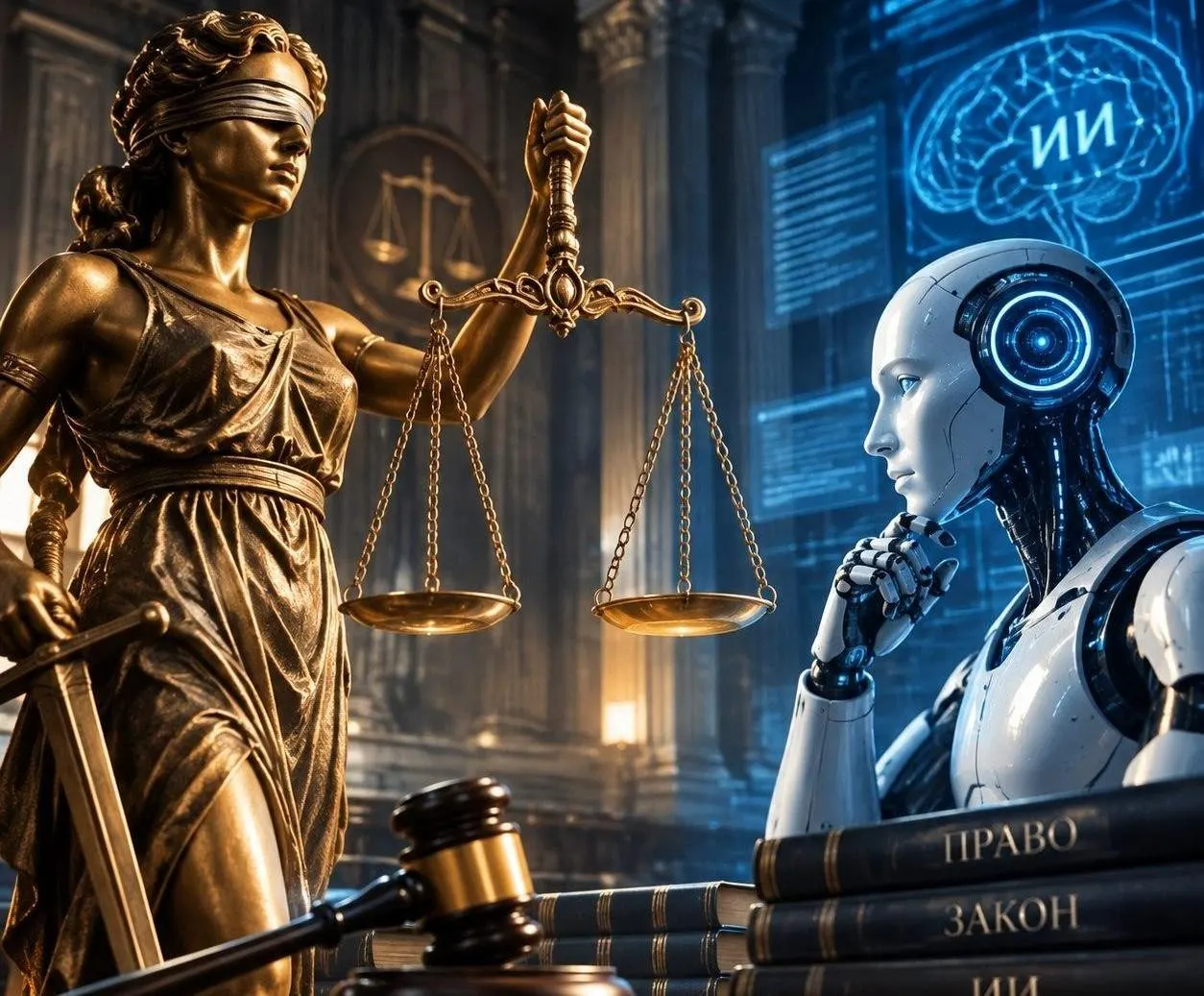 Через год в судах начнется применение систем искусственного интеллекта, и судьи будут обязаны подчиняться решениям ИИ.